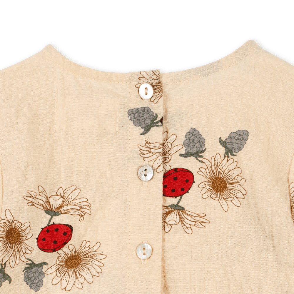 Konges Sløjd / Vida puf ærme romper / Ladybug — billede 6