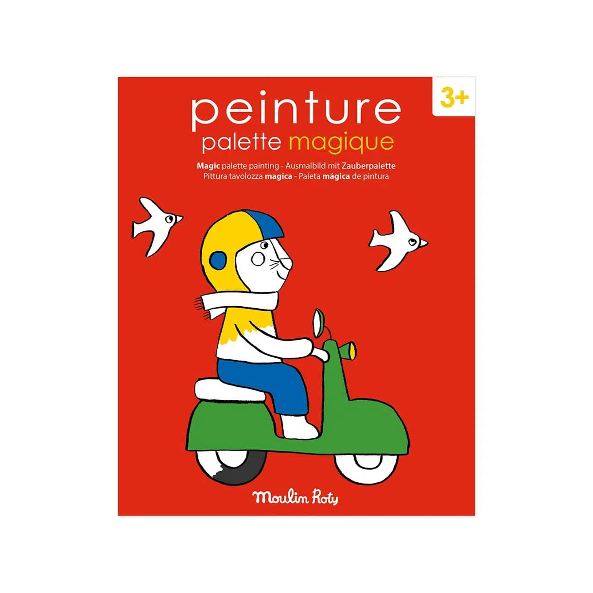 Moulin Roty / Vandfarve maleark / Les Popipop — billede 1