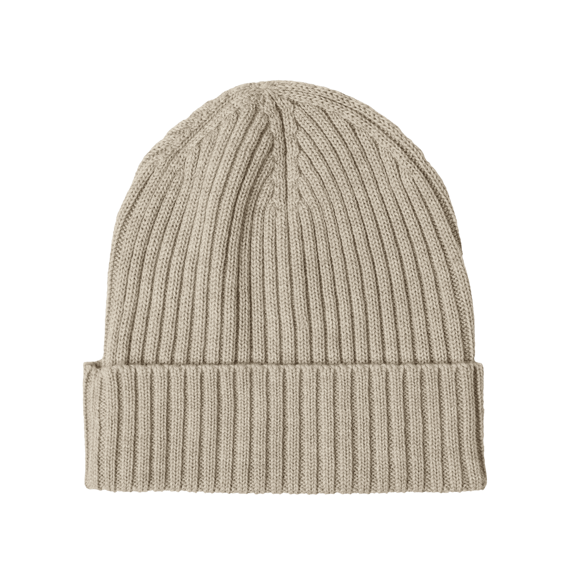 FUB — FUB / Rib Beanie Uld Hue / Oat Melange