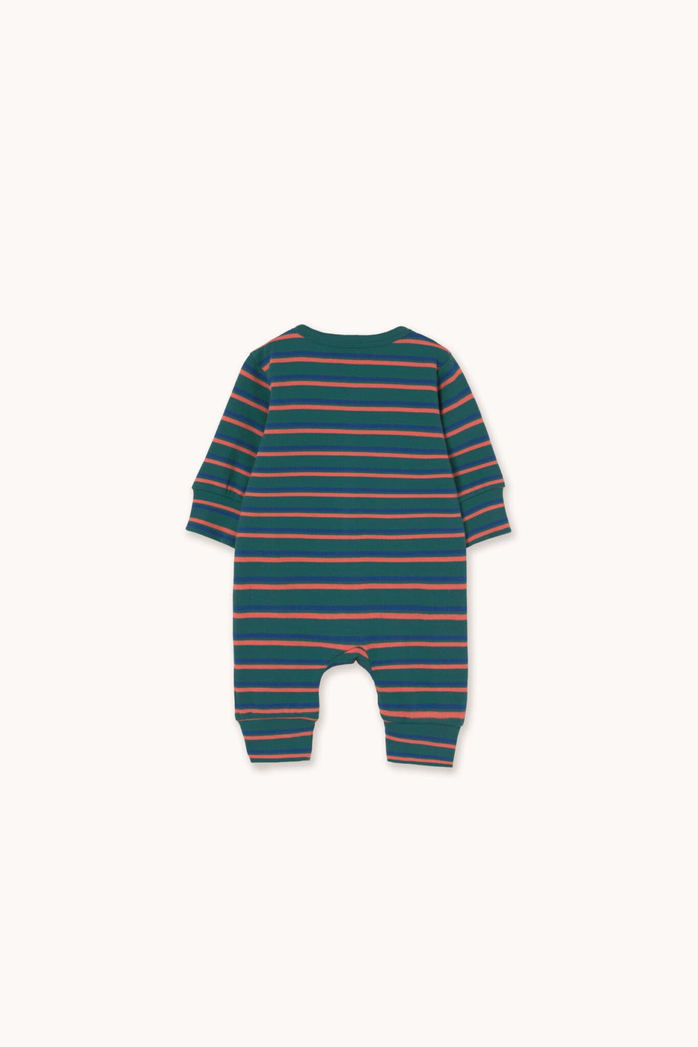 Tiny Cottons / Duo Stripes Rib heldragt / Grøn — billede 2