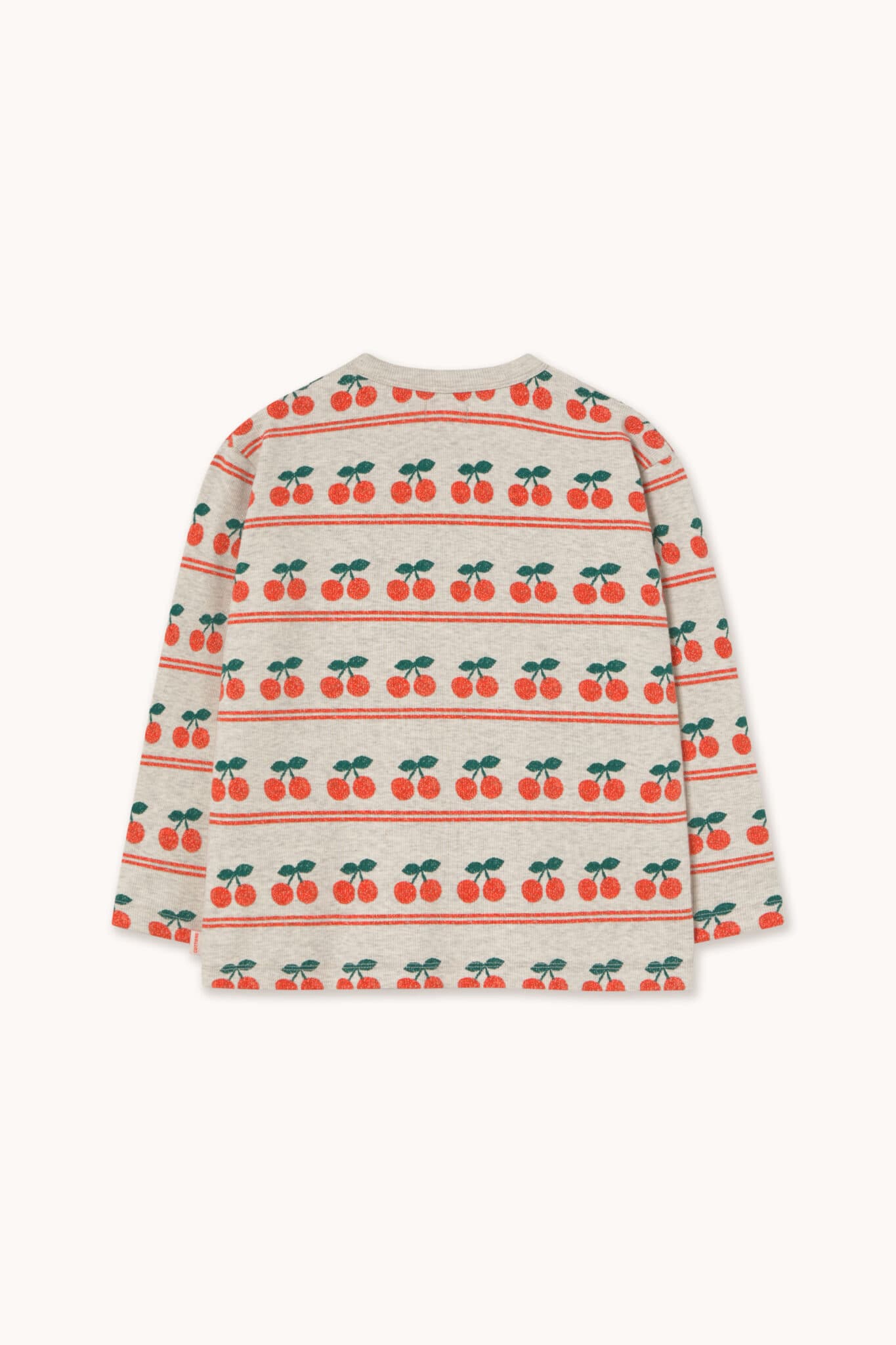 Tiny Cottons / Cherry Pattern Rib Bluse — billede 2