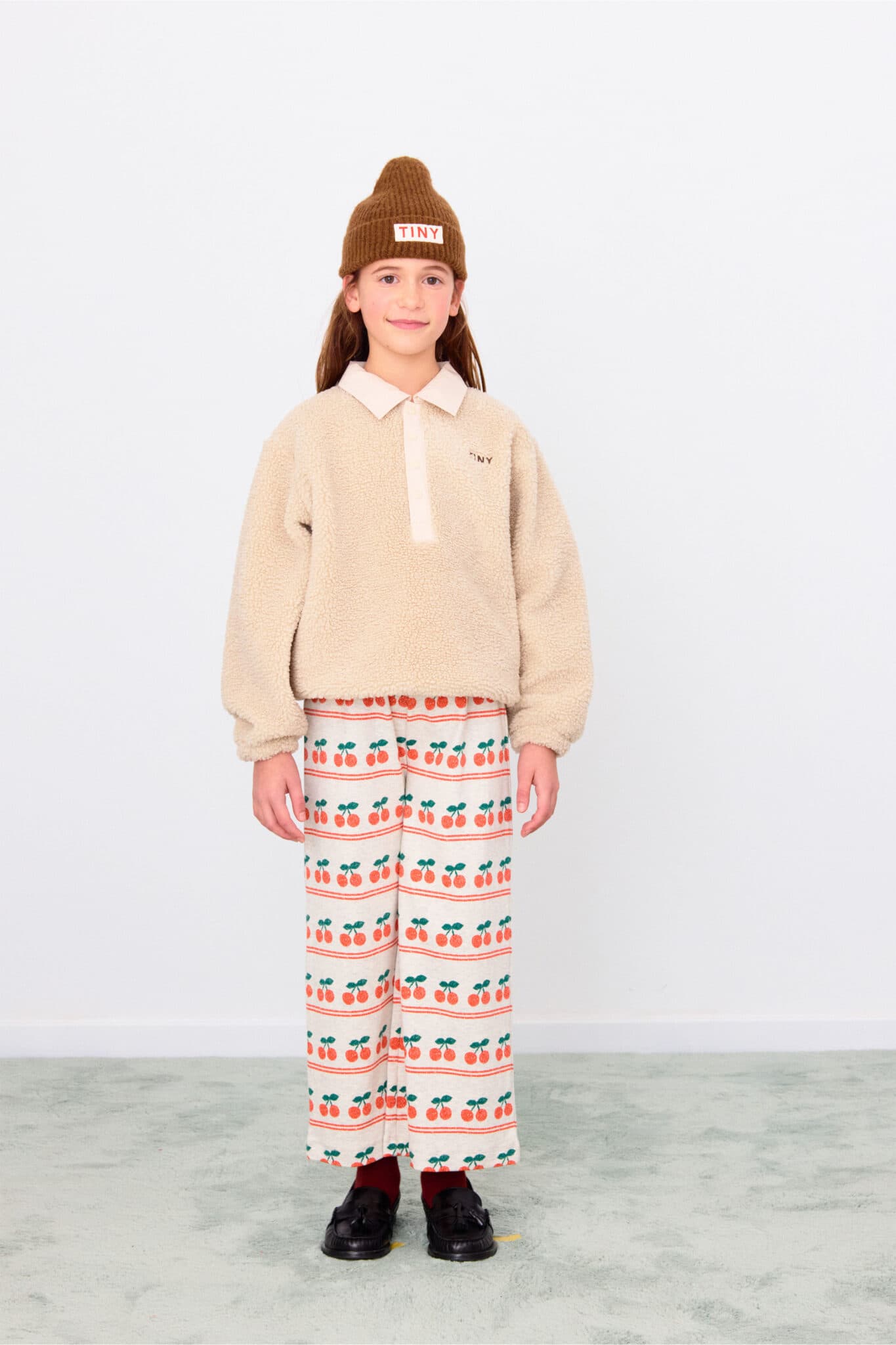 Tiny Cottons / Cherry Pattern Rib Bukser — billede 2