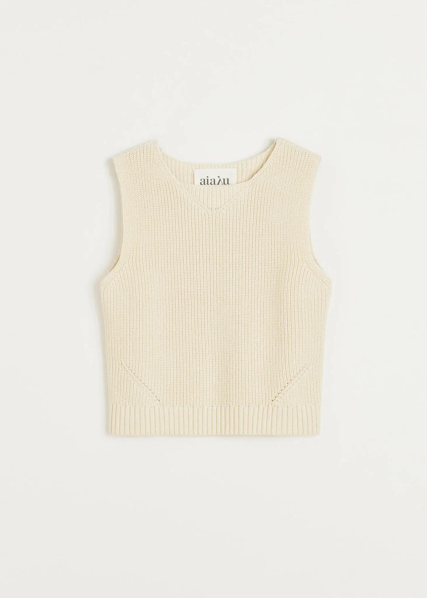 Aiayu / Ena Top / Pure Ecru — billede 1