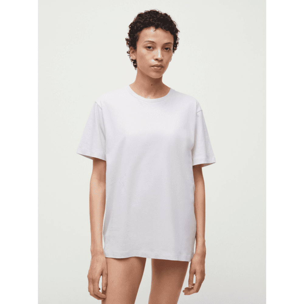 Aiayu / Classic Circular t-shirt / Salt — billede 2