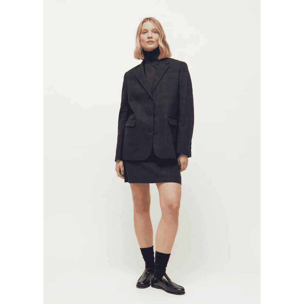 Aiayu / Mason Blazer Check / Mix Navy — billede 1