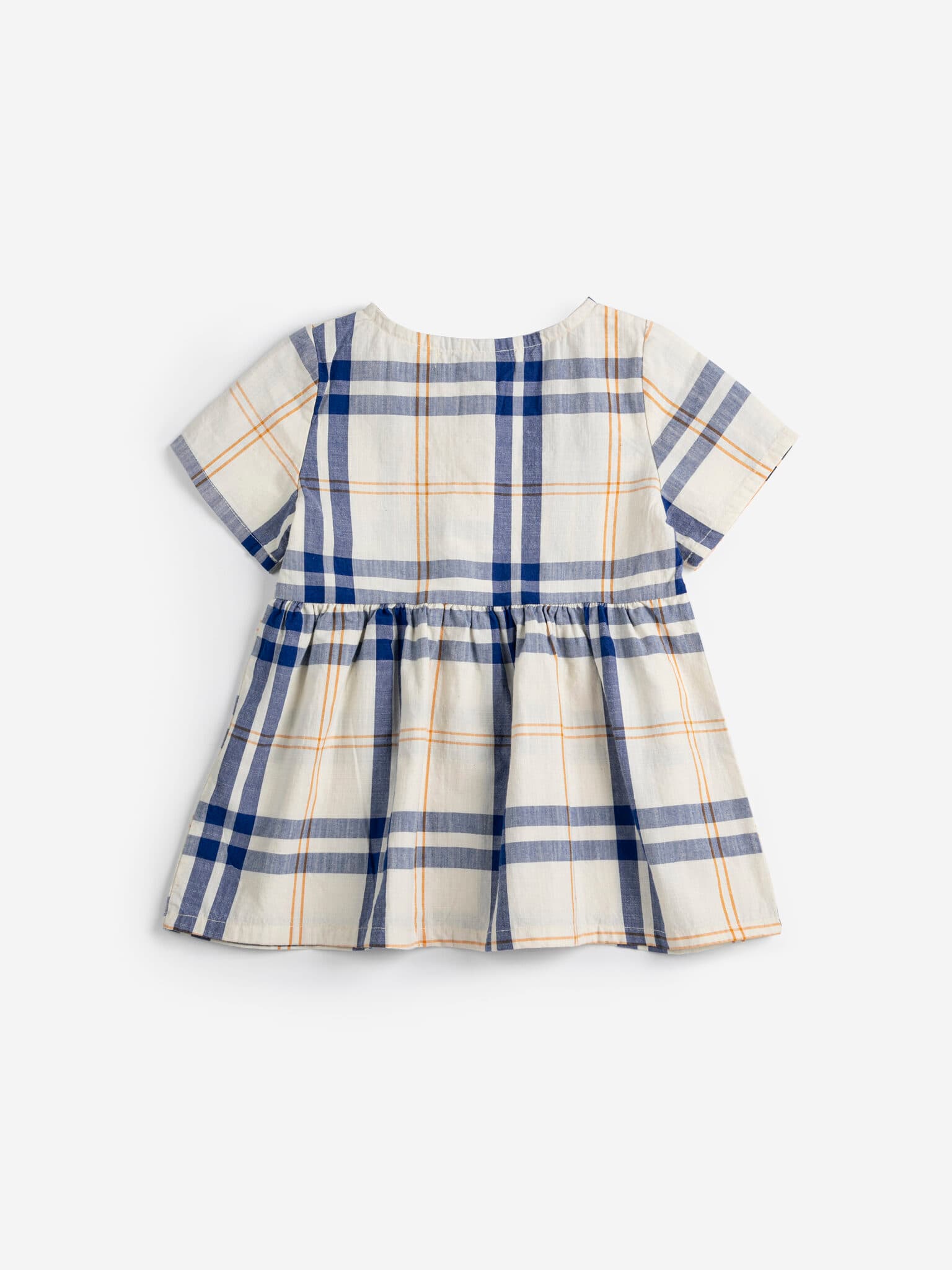 Bobo Choses / Fun Tartan ternet baby kjole — billede 2