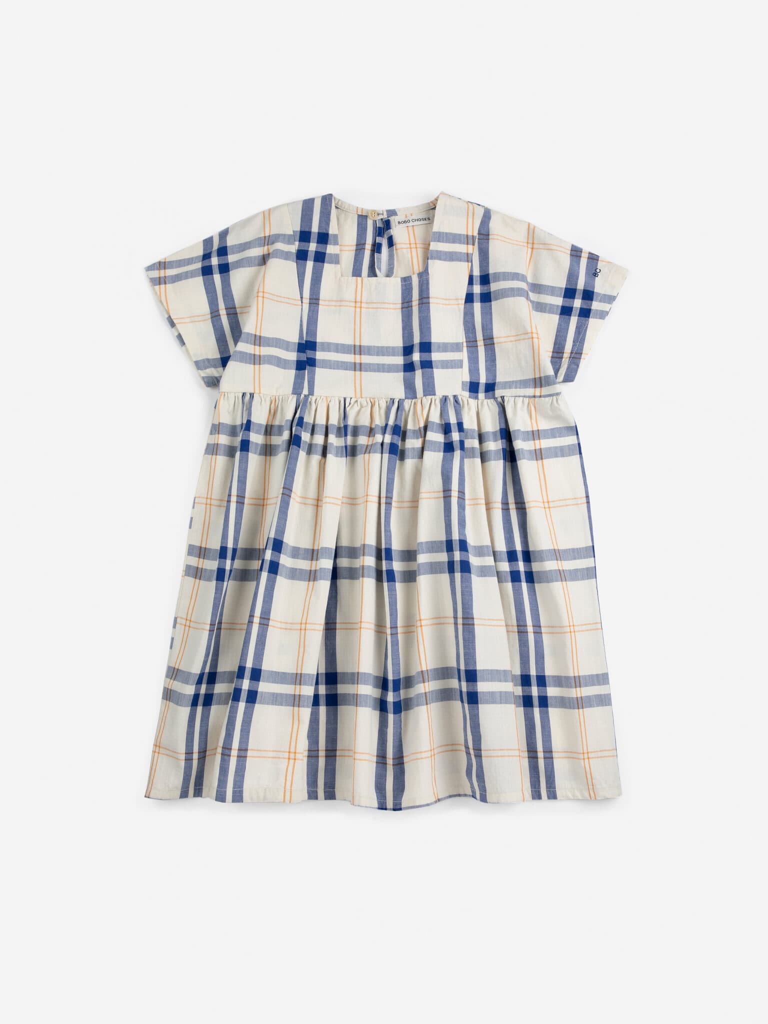 Bobo Choses / Fun Tartan woven dress — billede 4