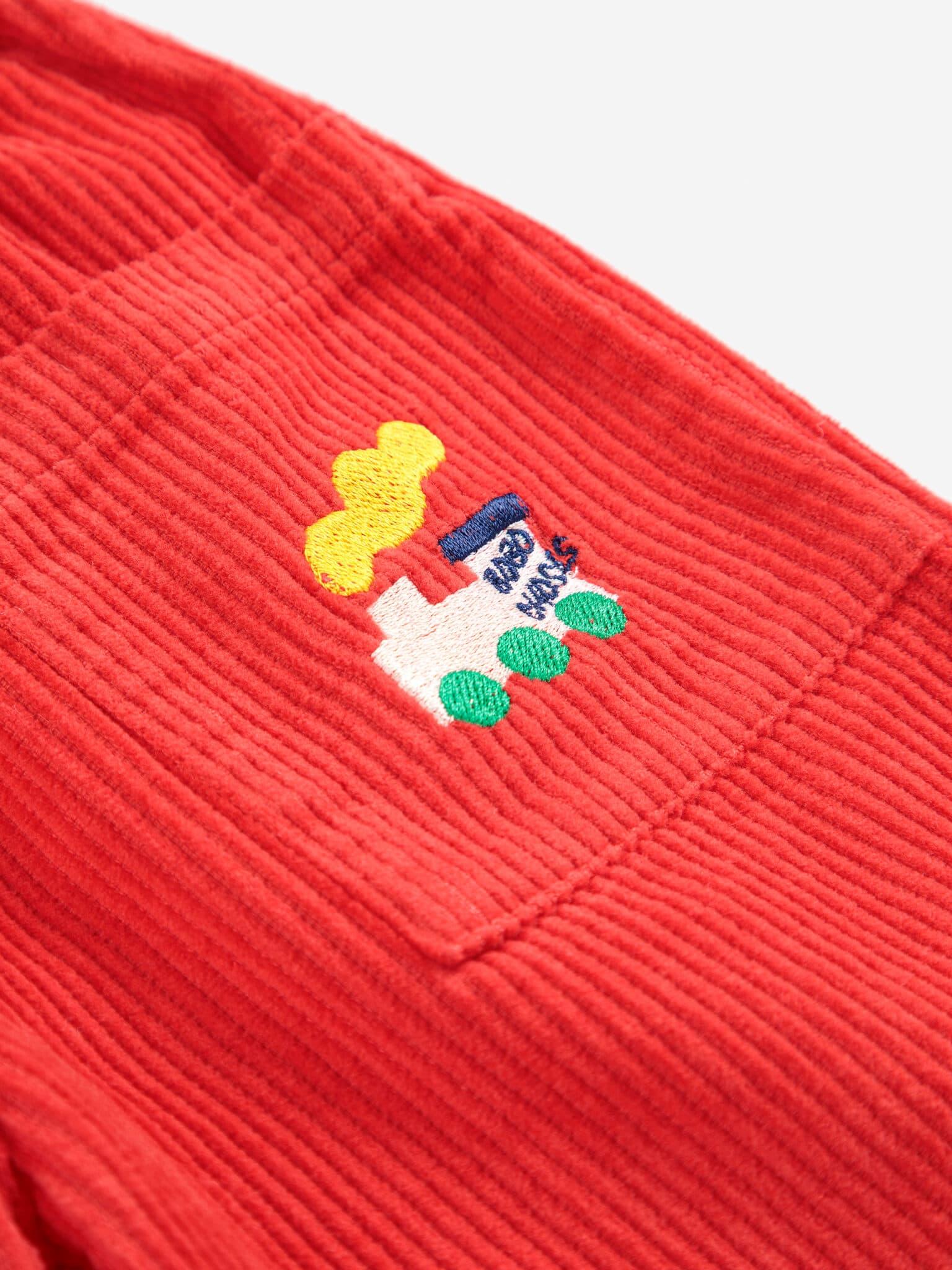 Bobo Choses / Bobo Choo Choo baby fløjlsbukser / Rød — billede 2