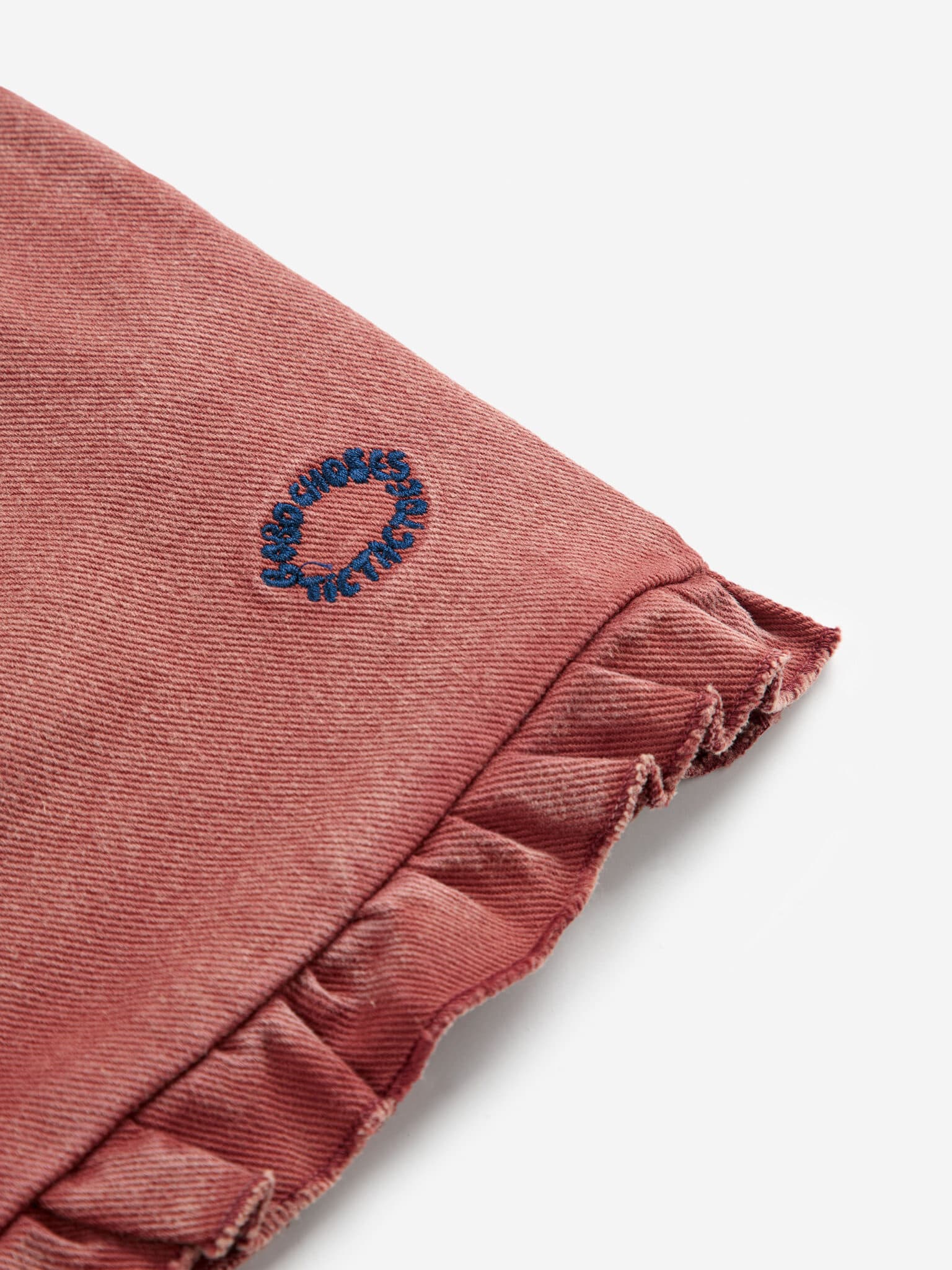 Bobo Choses / Tic Tac Toe denim nederdel / burgundy — billede 2