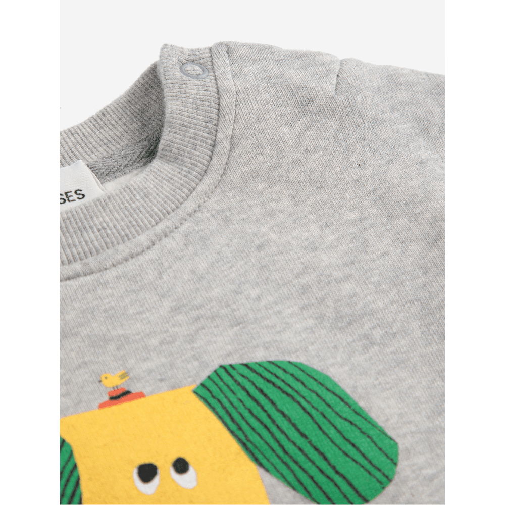 Bobo Choses / Happy Dog Baby Sweatshirt / Grå — billede 2
