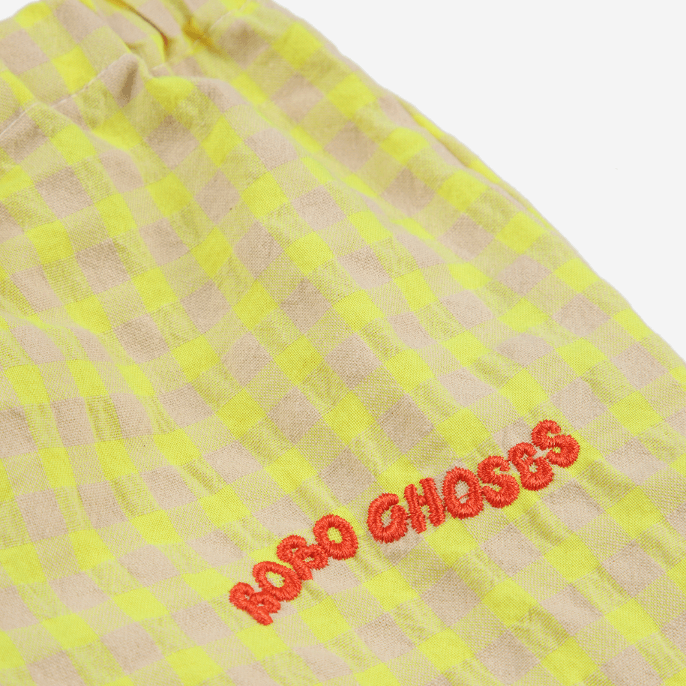 Bobo Choses / Vichy Ternede Baby Bukser / Gul — billede 2