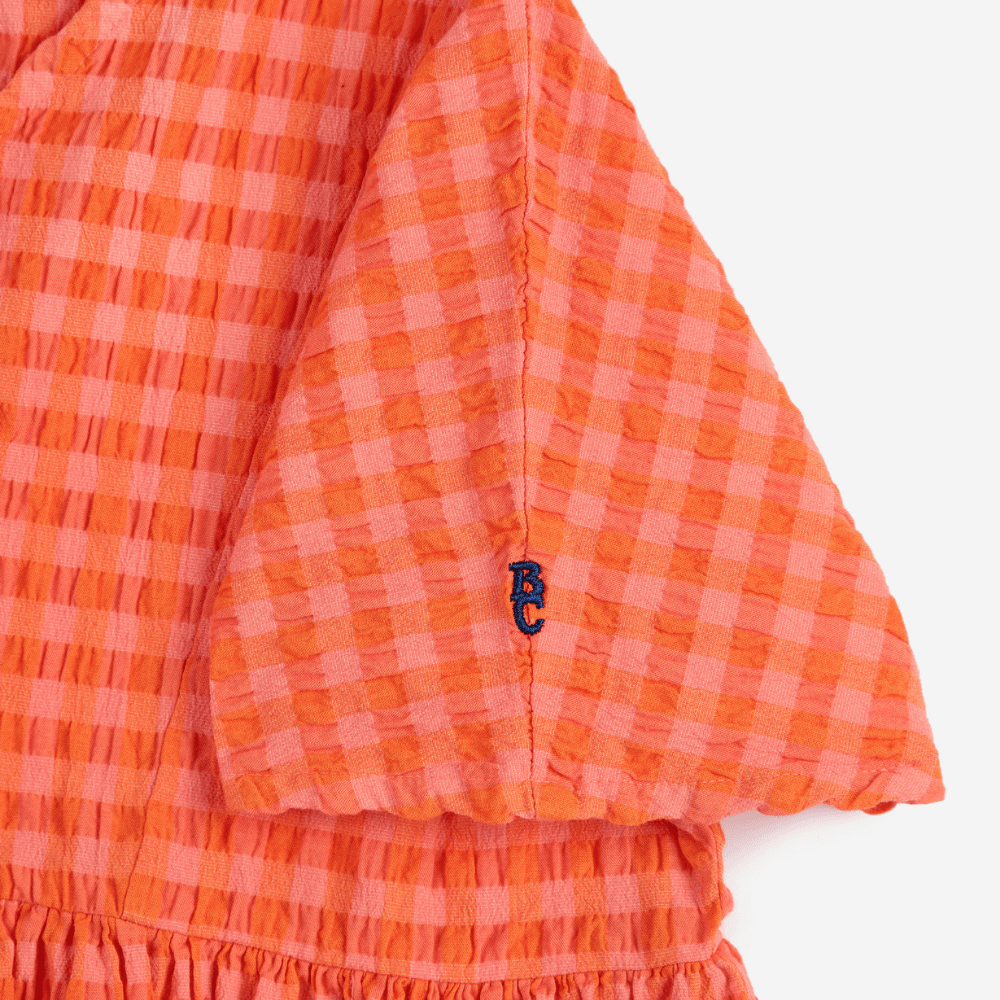 Bobo Choses / Vichy Ternet Kjole / Orange — billede 2