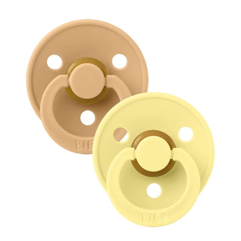 BIBS Colour 2 pak Desert Sand/Sunshine — billede 1