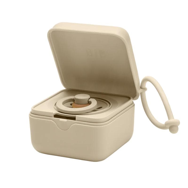BIBS Pacifier box Vanilla — billede 1