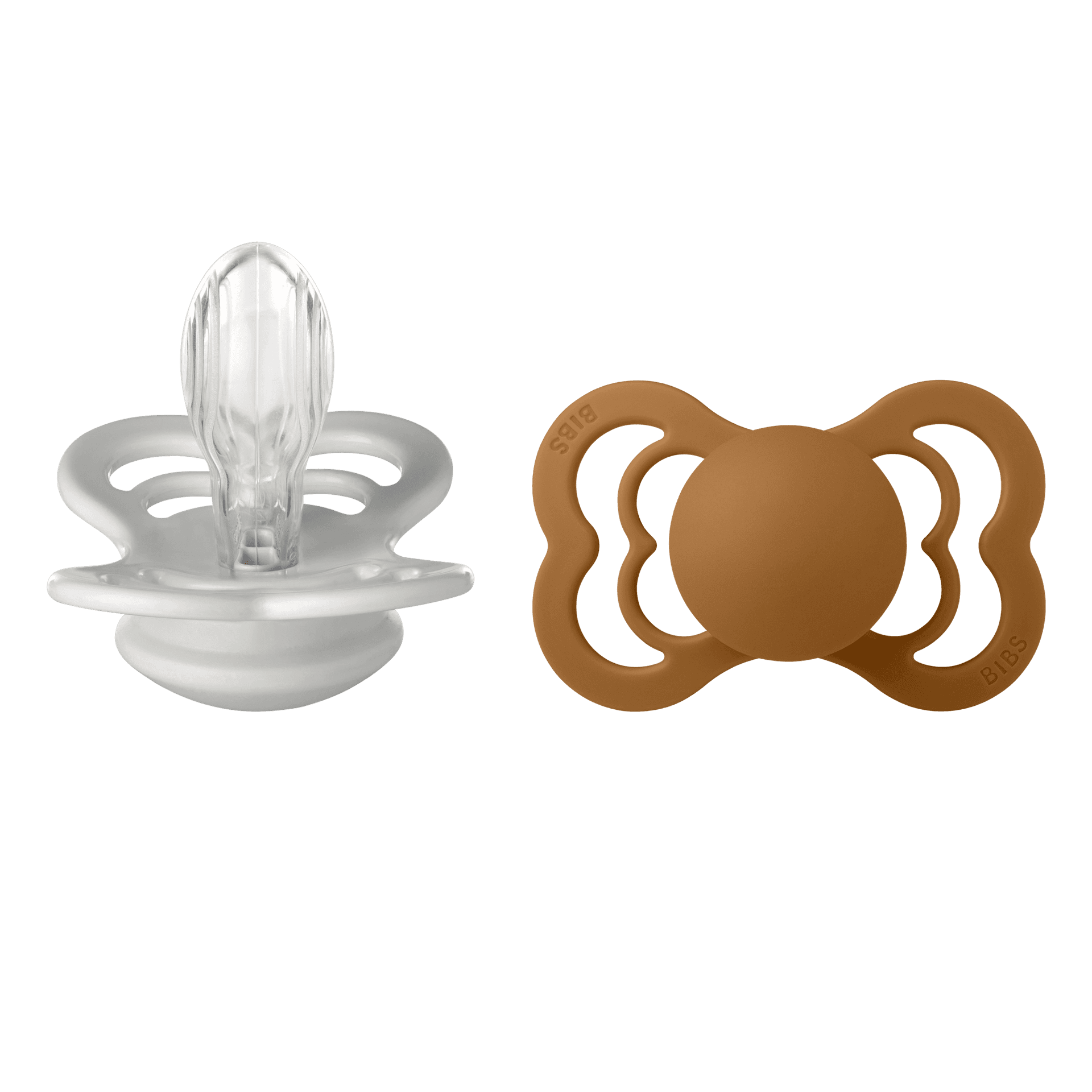 BIBS Supreme 2 Pack Haze/Caramel