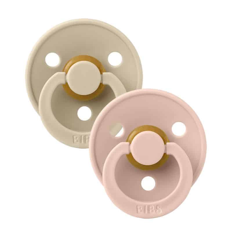 BIBS Colour 2 Pak Vanilla/Blush — billede 1