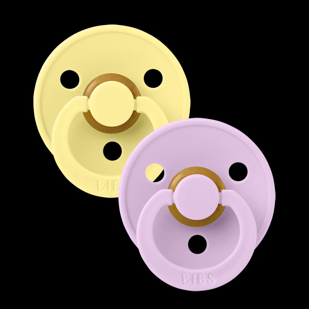BIBS Colour 2 Pack Sunshine/Violet Sky — billede 1