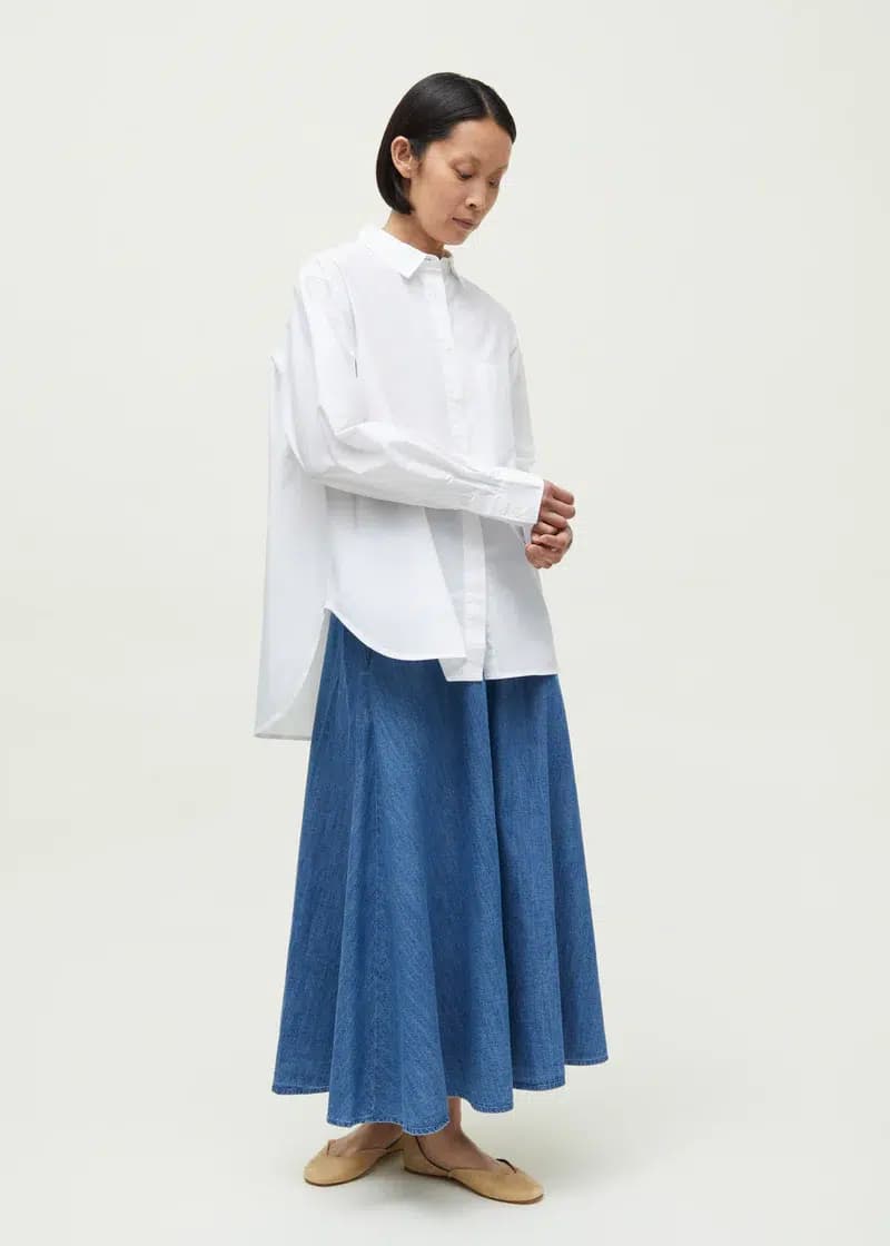Aiayu / Bea nederdel denim / Iceberg
