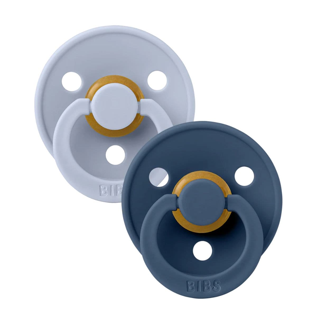 BIBS Colour 2 pak Dusty Blue/Steel Blue — billede 1