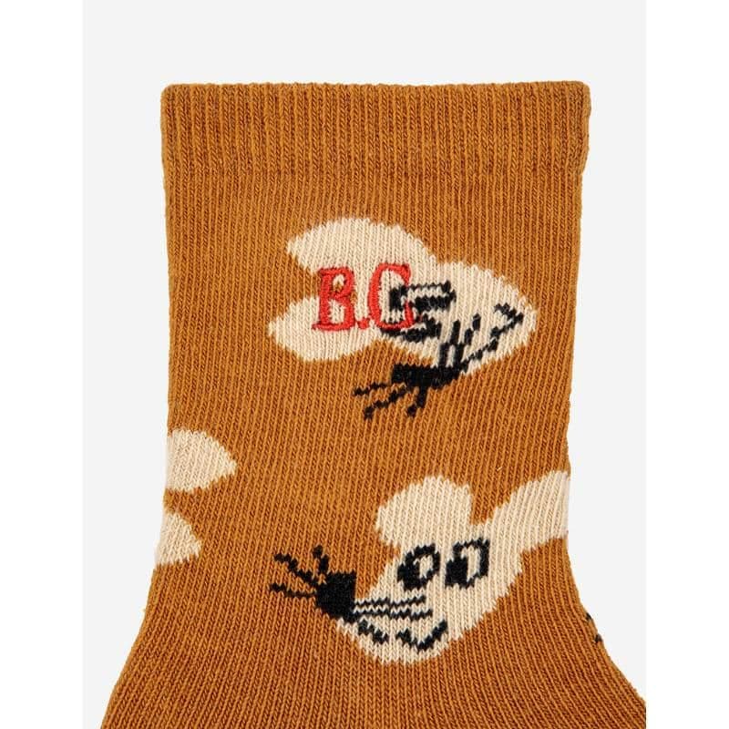 Bobo Choses / Baby Mouse all over long socks — billede 2