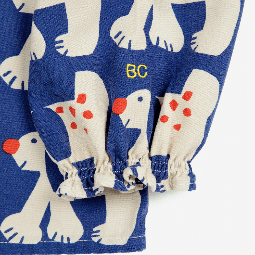 Bobo Choses / Skjorte blå hund — billede 2