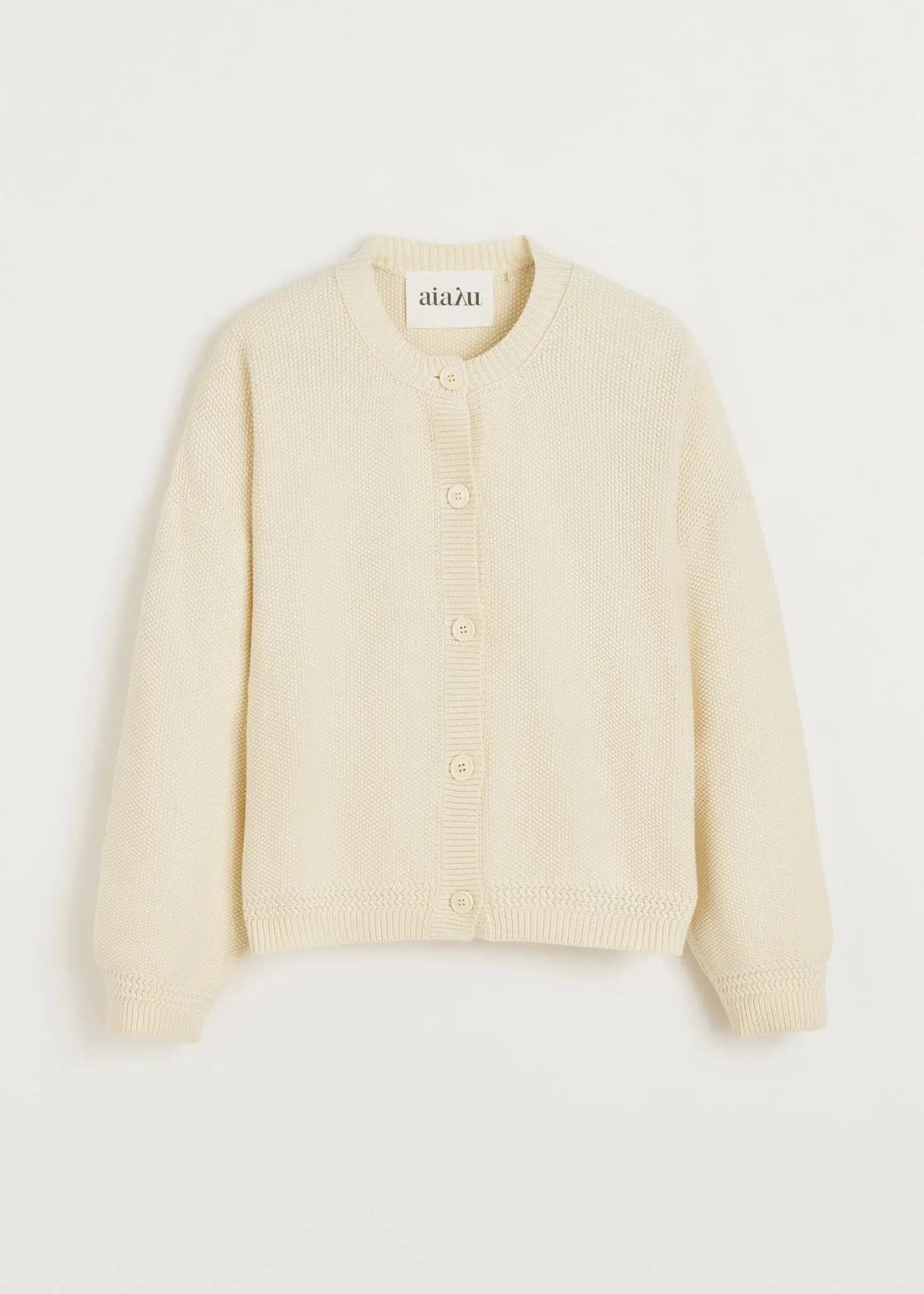Aiayu / Coby Cardigan / Pure Ecru — billede 1