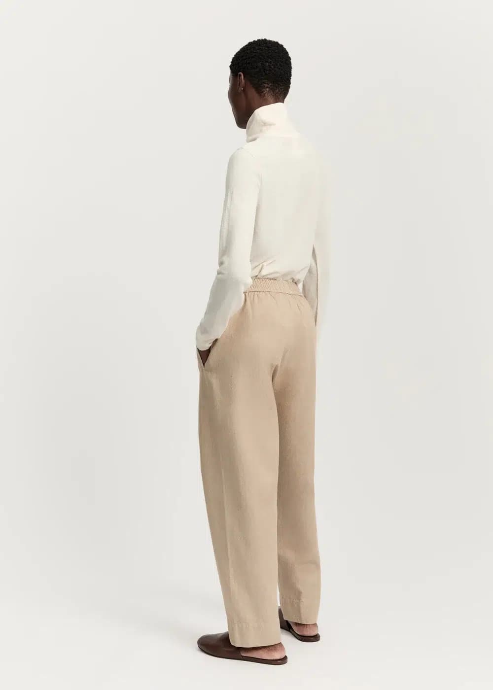 Aiayu / Coco Pant Twill / Oat — billede 6