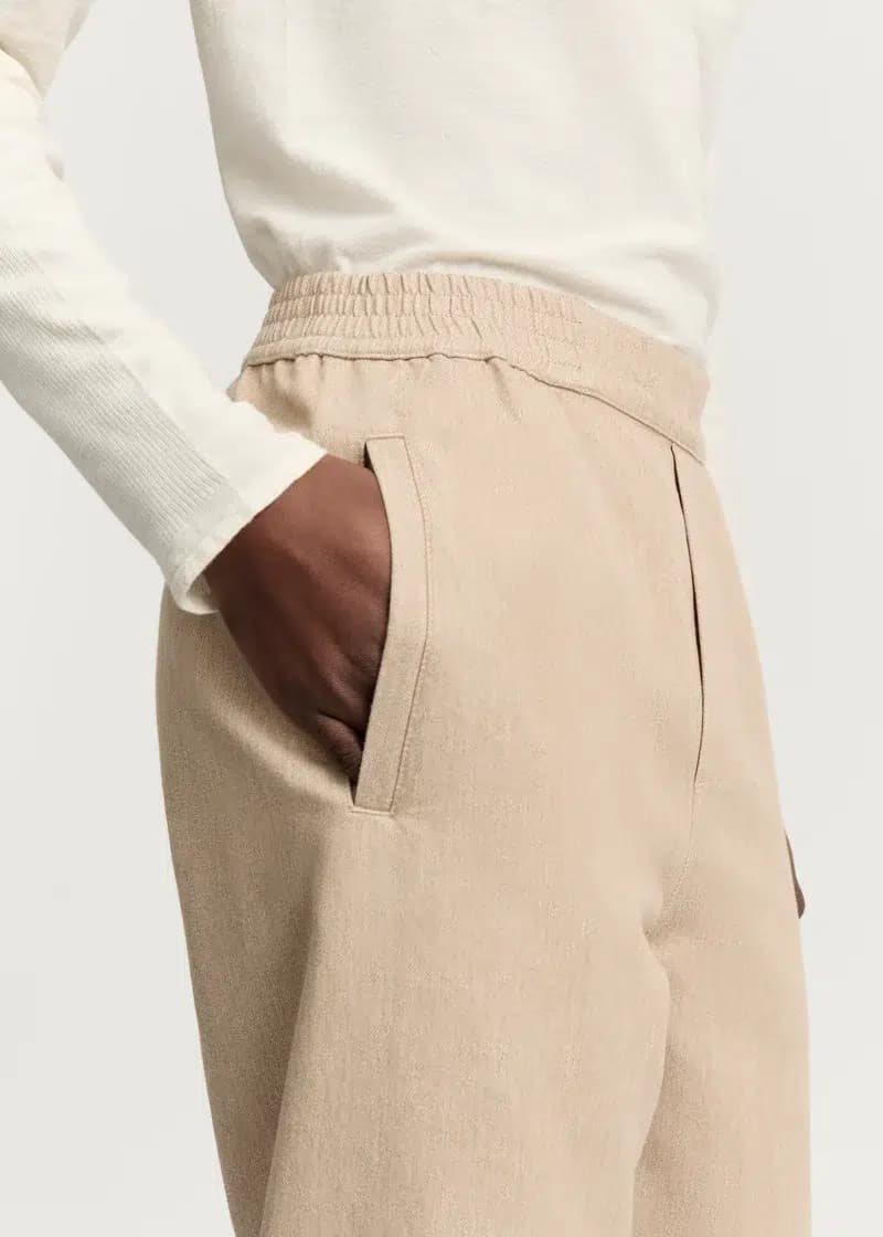 Aiayu / Coco Pant Twill / Oat — billede 3