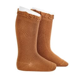 Cóndor Knee Socks Lace Edging — billede 1