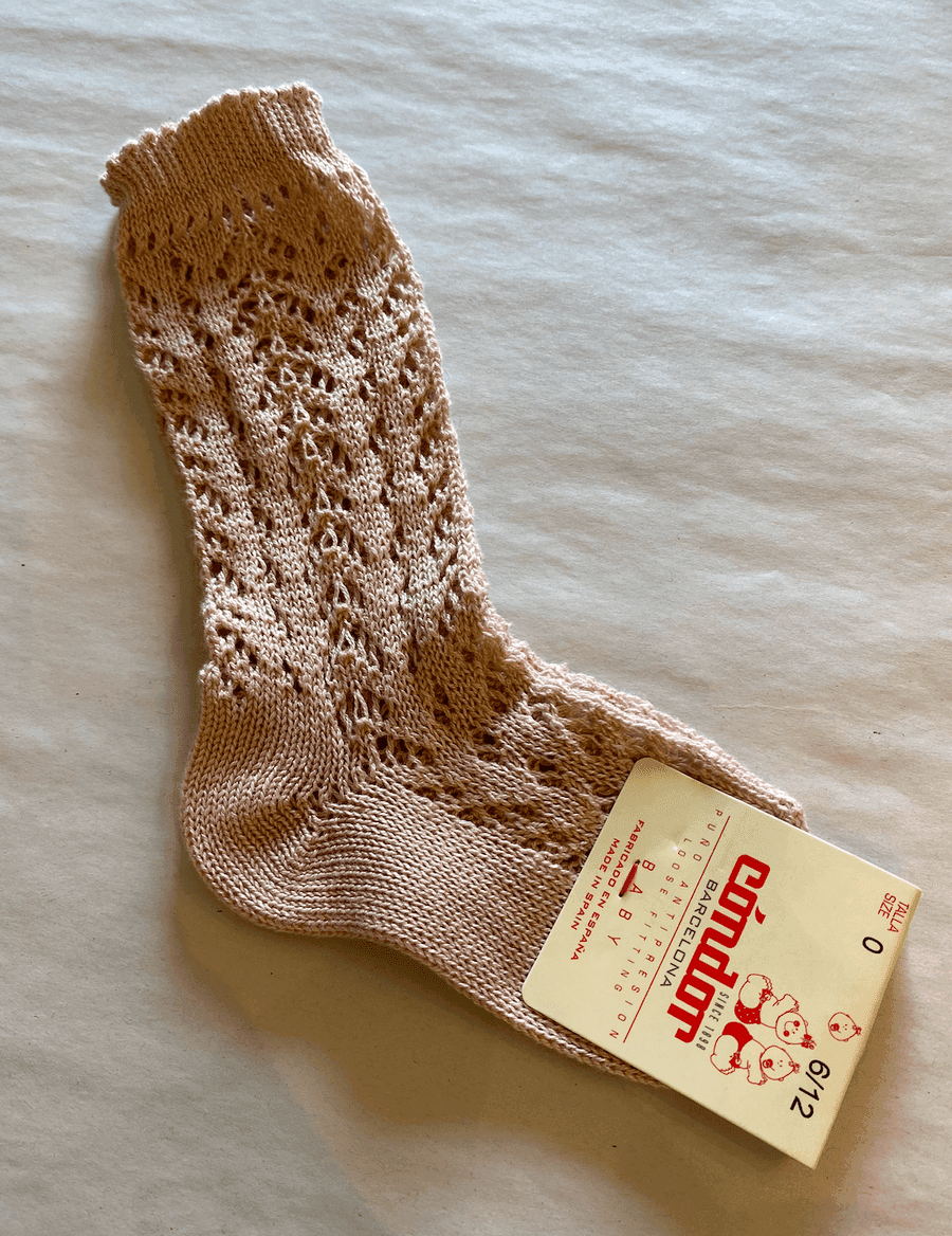 Cóndor Lace Knit Knee Socks — billede 1