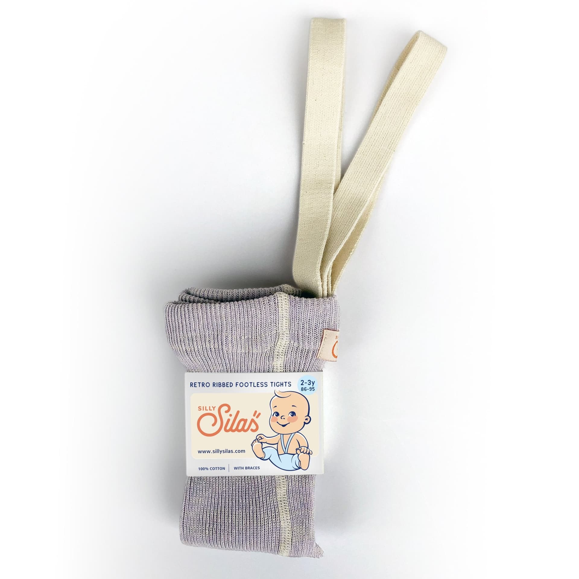 Silly Silas / Tights uden fødder - Creamy Lavender