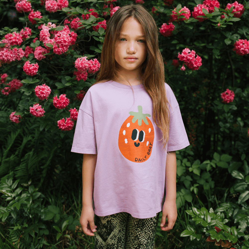 Daily Brat / Berry T-shirt — billede 1