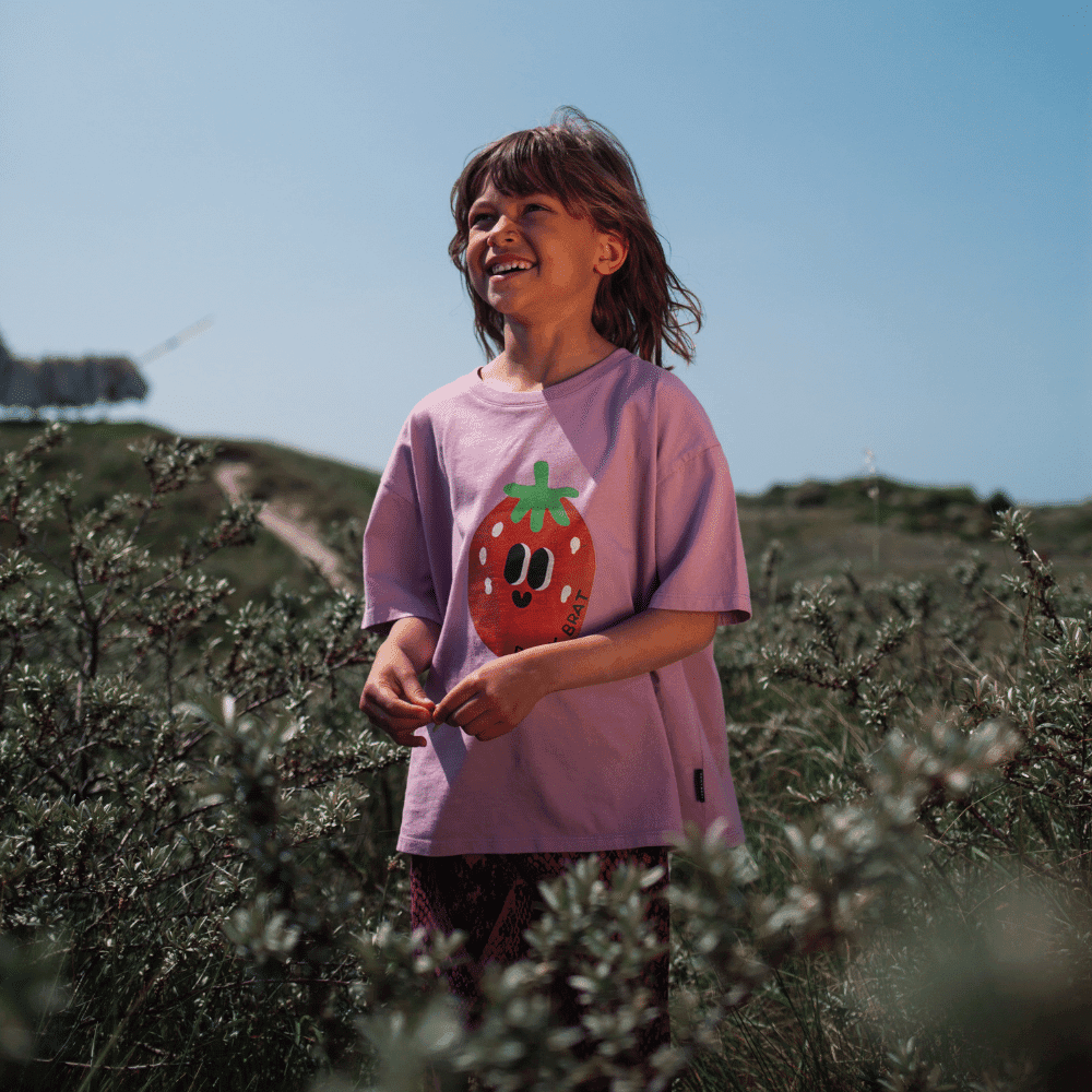 Daily Brat / Berry T-shirt — billede 2