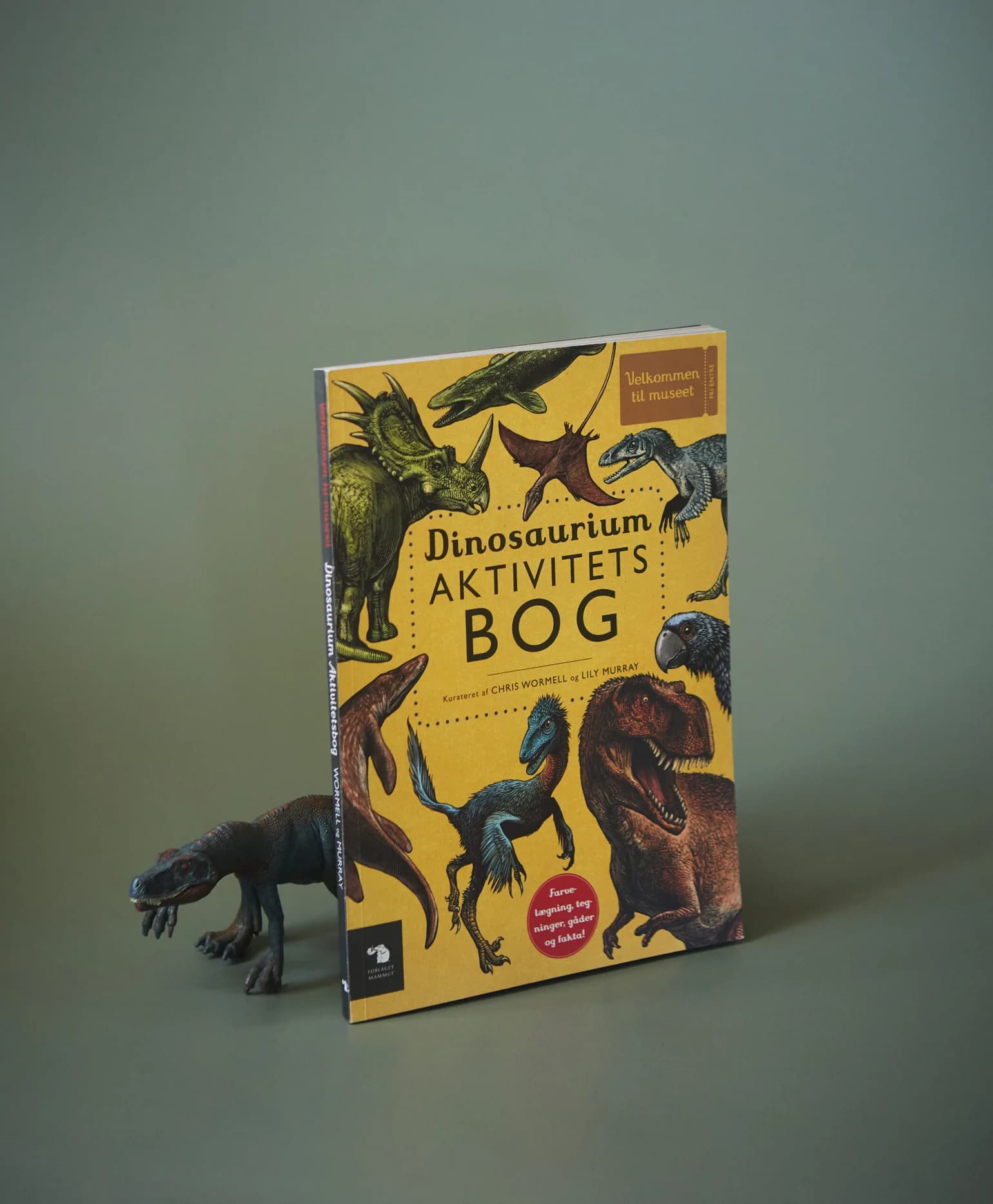 Forlaget Mammut / Dinosaurium Aktivitetsbog — billede 1
