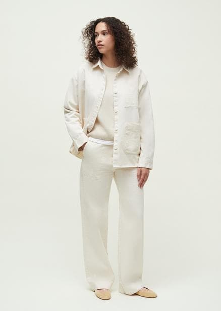 Aiayu / Dusty Shirt / Pure Ecru — billede 7