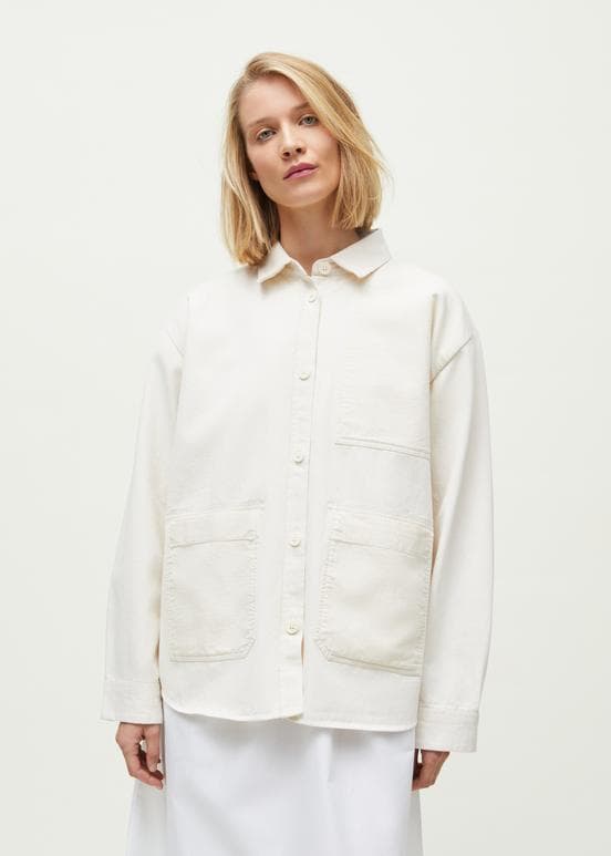 Aiayu / Dusty Shirt / Pure Ecru — billede 8