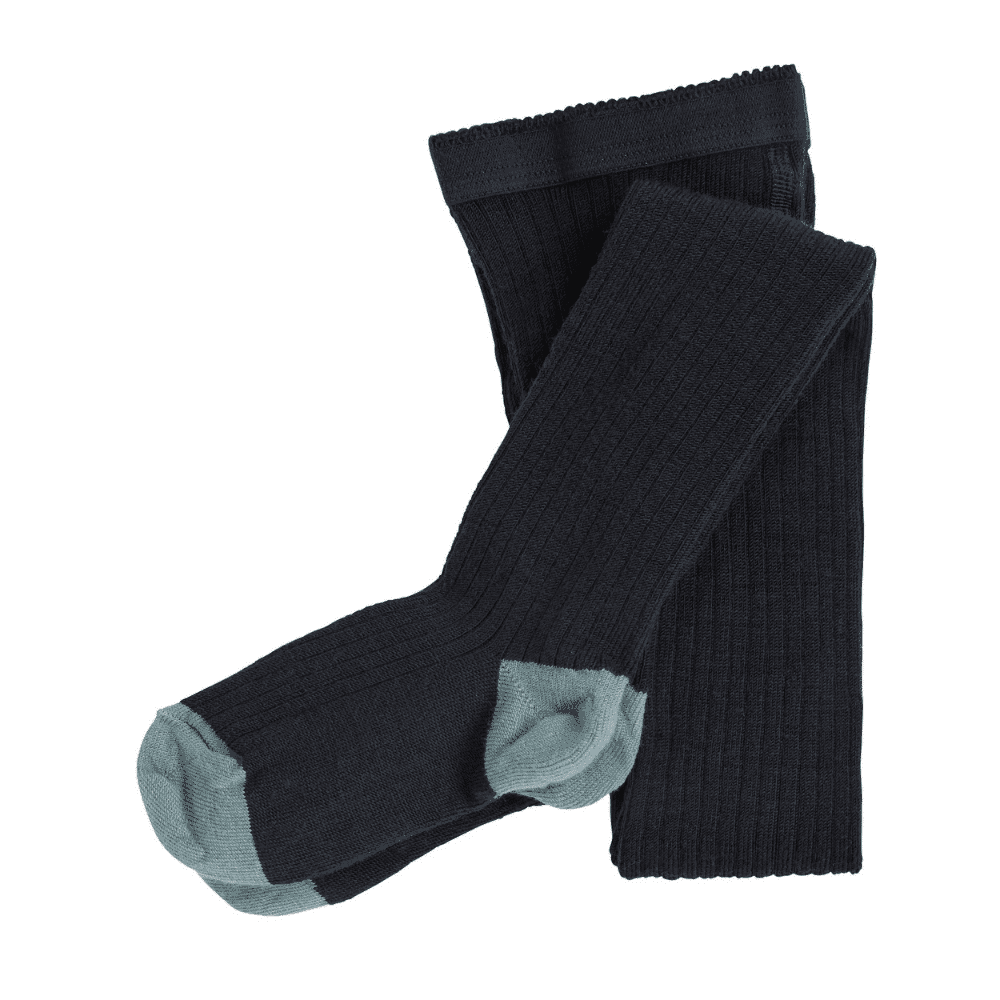 FUB — FUB / Uld Strømpebukser / Dark navy