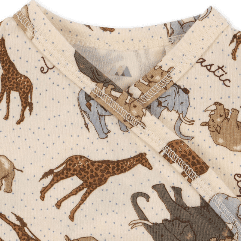 Konges Sløjd / Basis nyfødt body / Elephantastic — billede 2