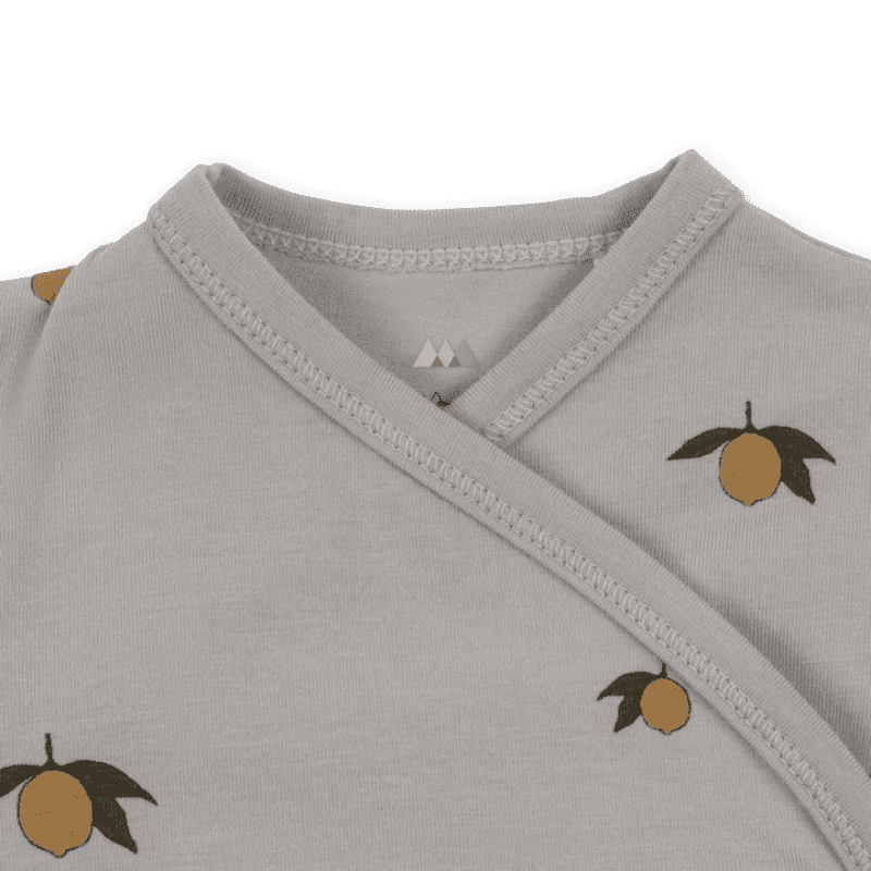 Konges Sløjd / Basis nyfødt body / Lemon Harbor — billede 3