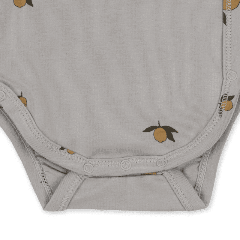 Konges Sløjd / Basis nyfødt body / Lemon Harbor — billede 5