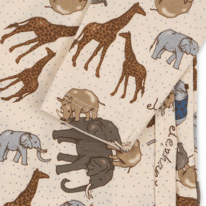Konges Sløjd / Basis nyfødt heldragt / Elephantastic — billede 3