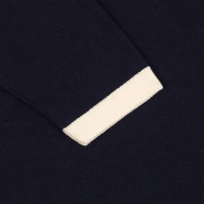 Konges Sløjd / Venton Strik kjole / Navy — billede 7