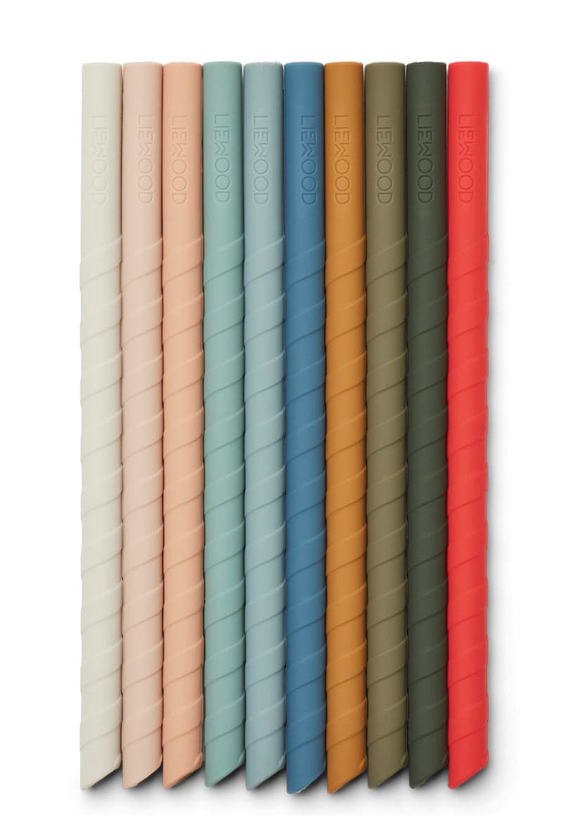 Liewood / 10 Pack Timoti straws — billede 2