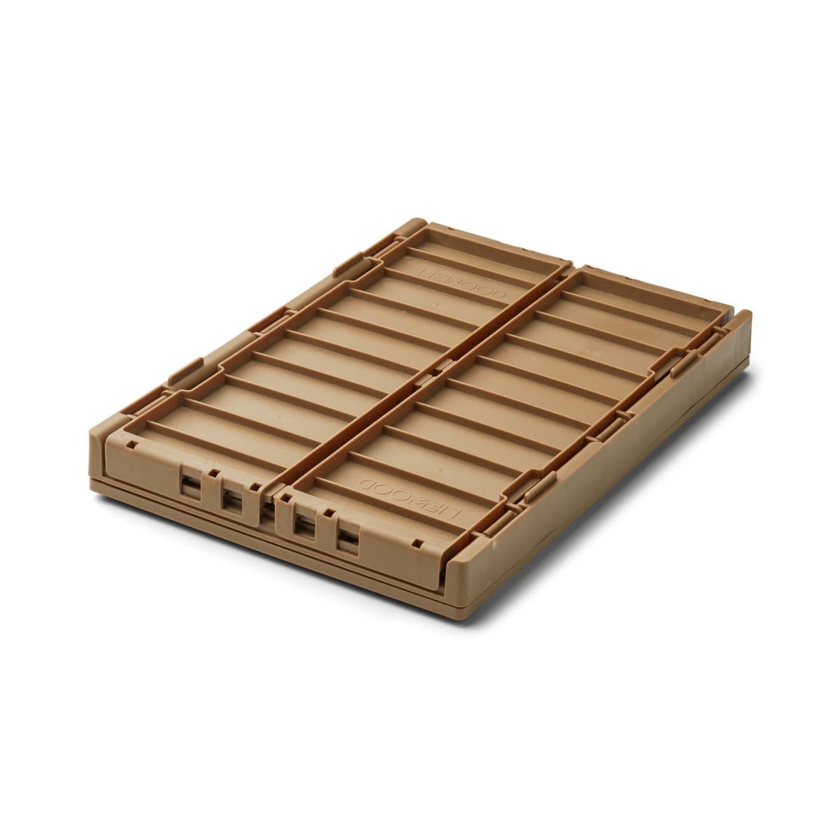 Liewood / Weston Medium Opbevaringskasse m låg 2-stk pecan — billede 3