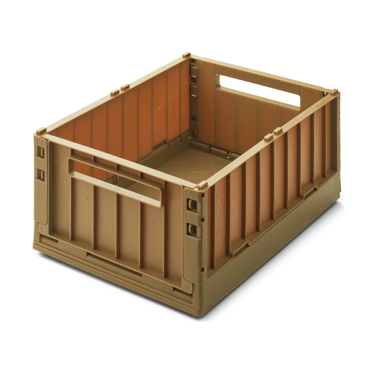 Liewood / Weston Medium Opbevaringskasse m låg 2-stk pecan — billede 5