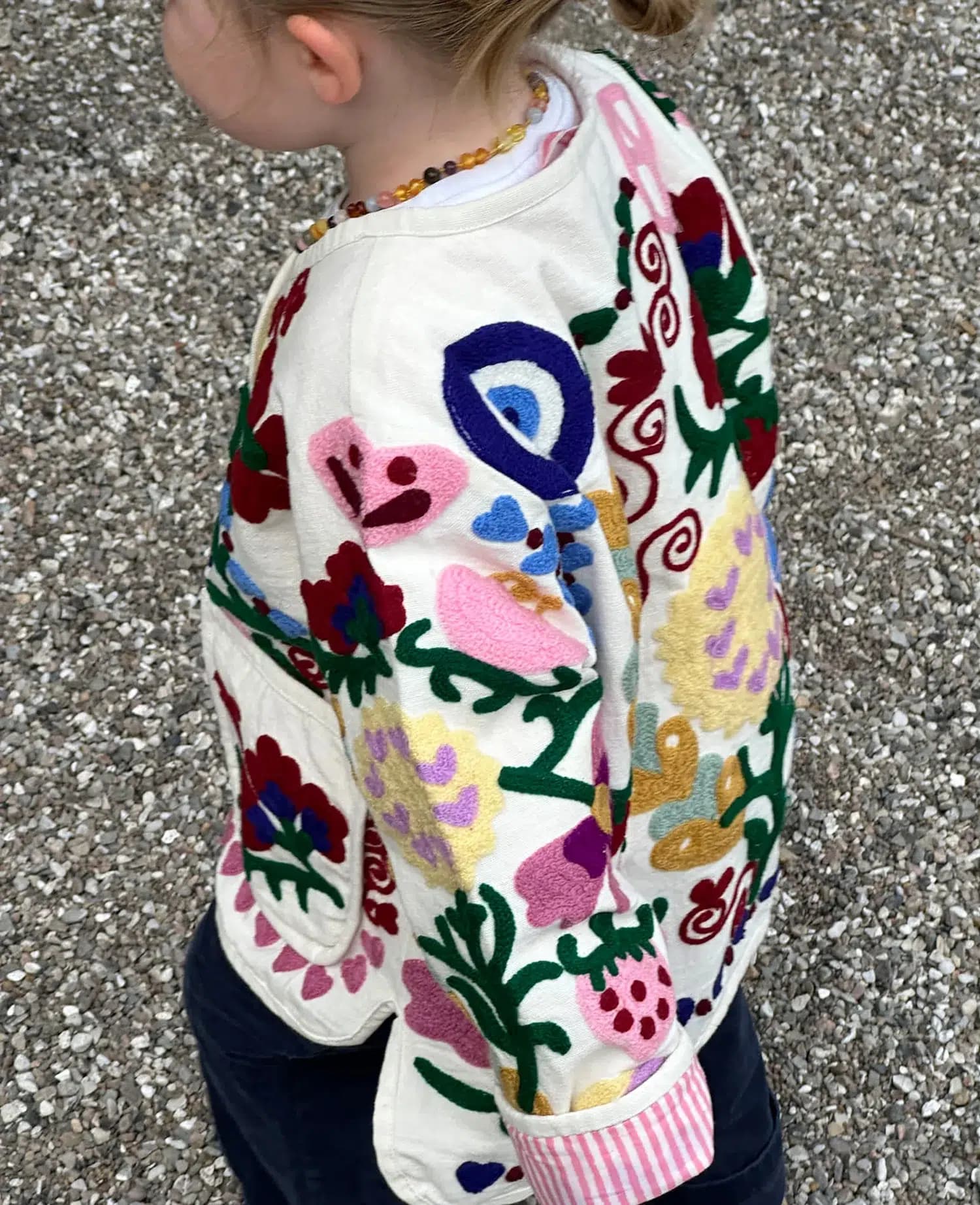 Sissel Edelbo MINI / Maggie Jakke / White Rose — billede 4