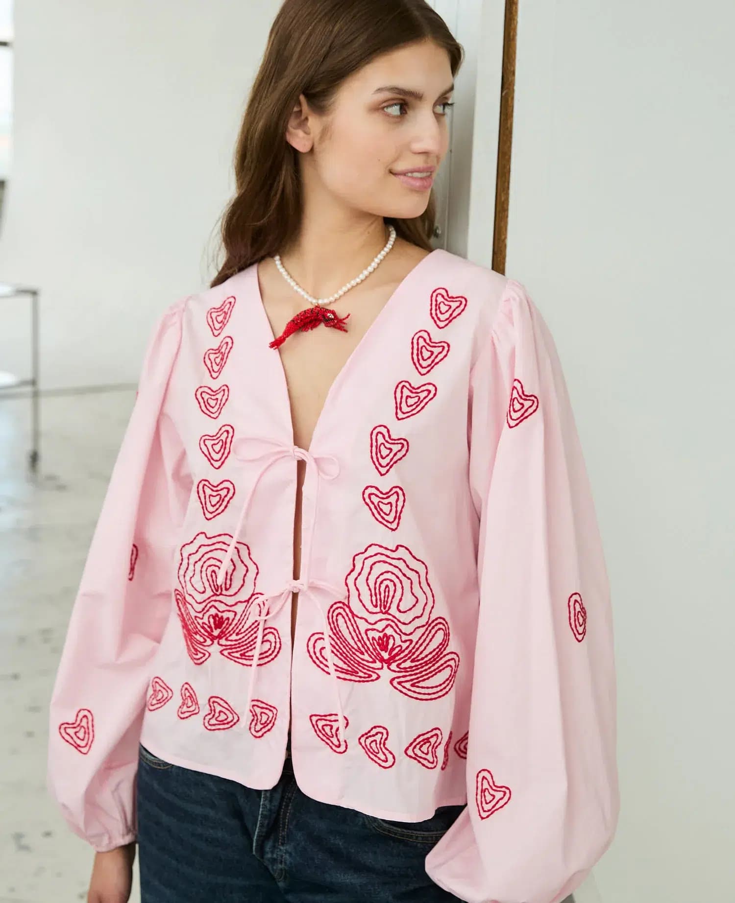 Sissel Edelbo / Maude Top / Cherry Blossom — billede 1