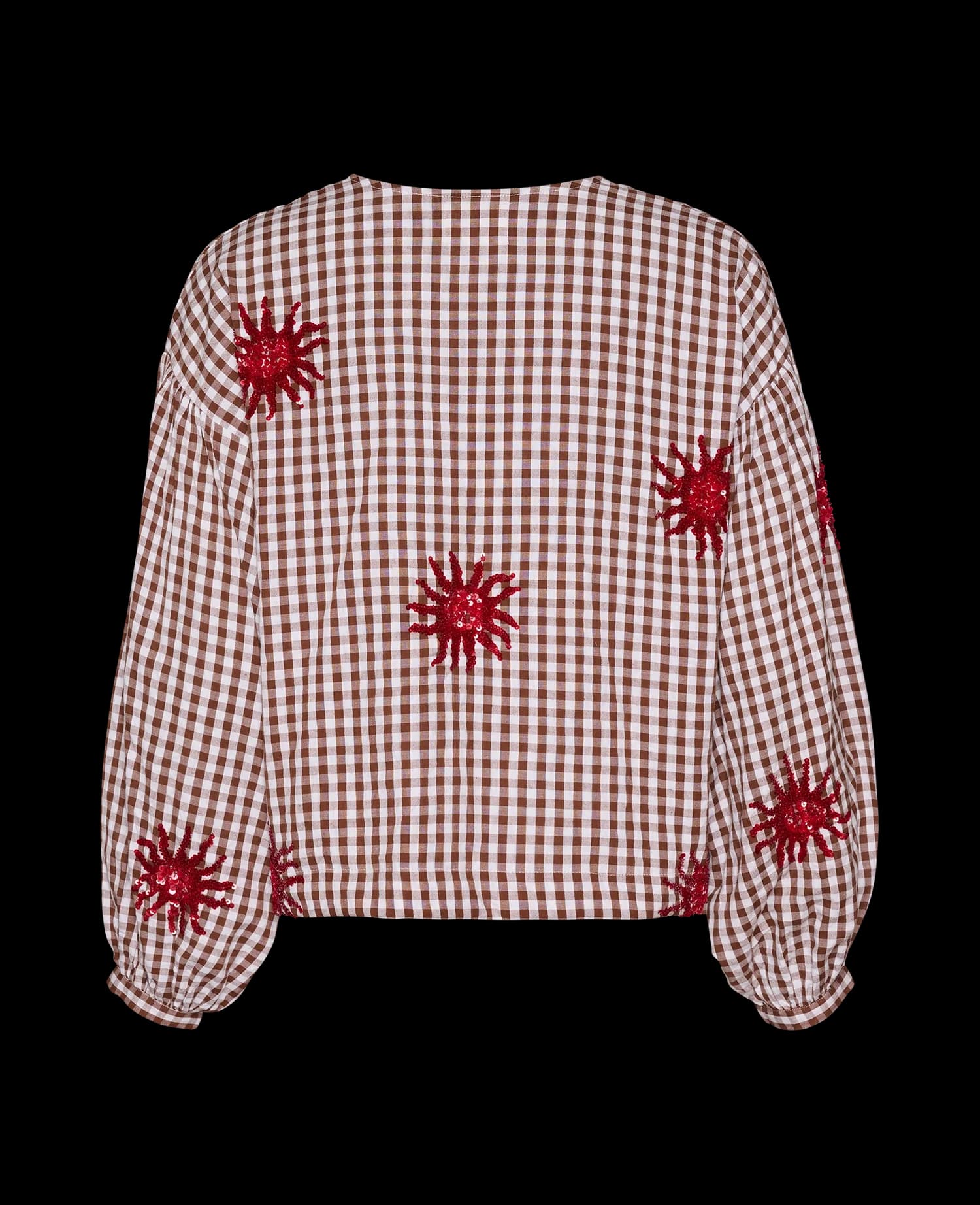 Sissel Edelbo / Nanette Skjorte / Brown Checks — billede 2