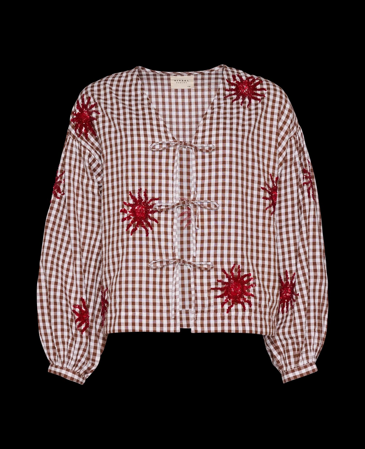 Sissel Edelbo / Nanette Skjorte / Brown Checks — billede 1