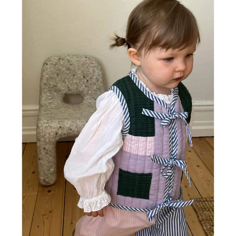 Sissel Edelbo MINI / Sage Vest / Lavender — billede 6